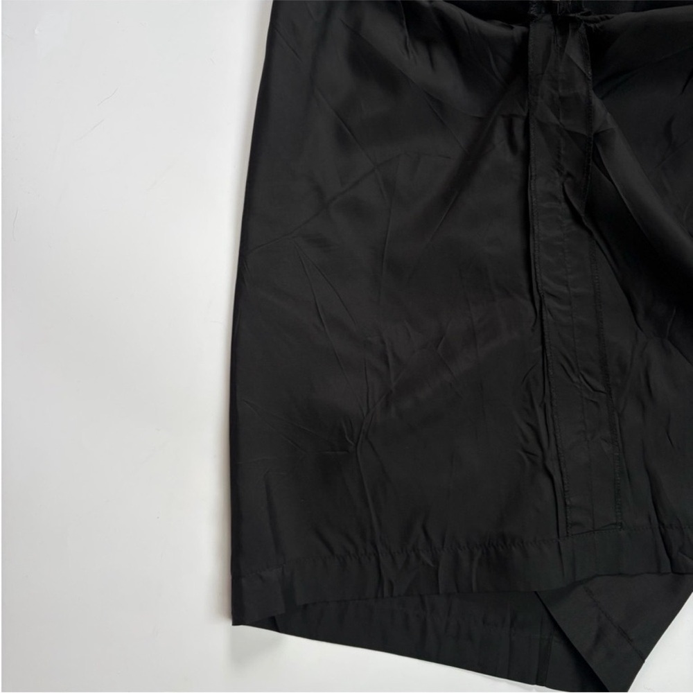 Vintage Yves Saint Laurent Wool Skirt Black Made France US 8 - Picture 12 of 12